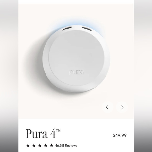 Pura 4 Smart Phone Scent Diffuser with “Anthropologie” scent included. - Picture 2 of 11